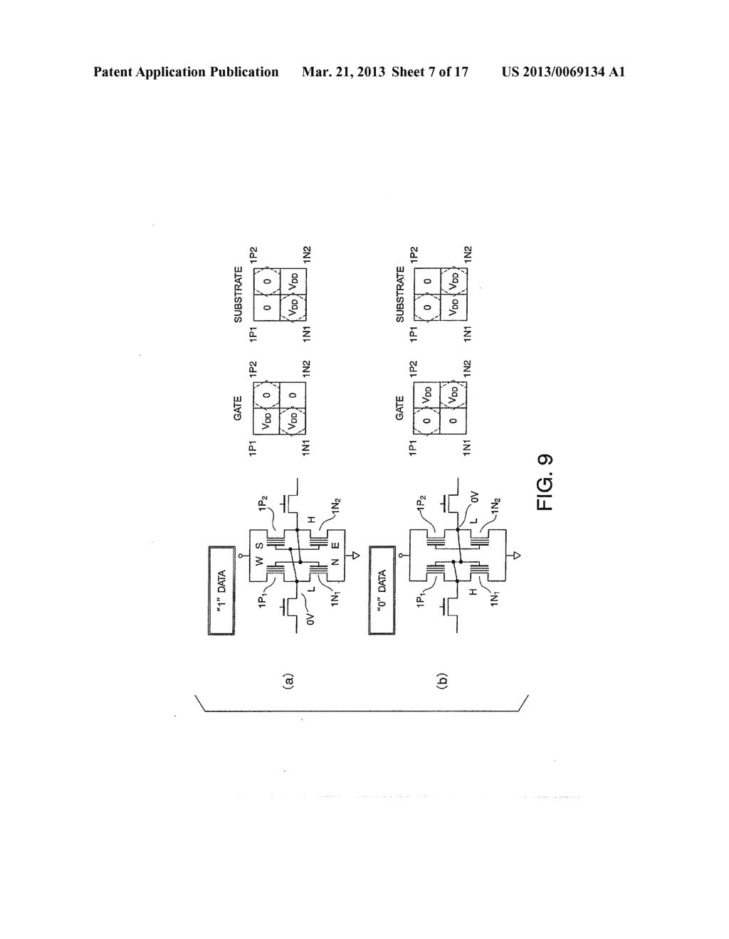 MEMORY INCLUDING TRANSISTORS WITH DOUBLE FLOATING GATE STRUCTURES - diagram, schematic, and image 08