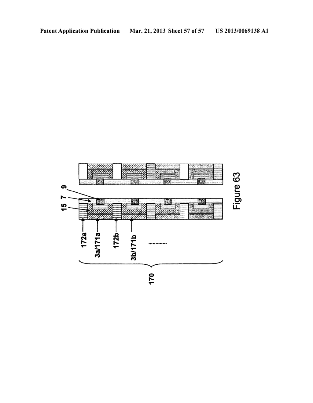 ULTRAHIGH DENSITY VERTICAL NAND MEMORY DEVICE AND METHOD OF MAKING THEREOF - diagram, schematic, and image 58