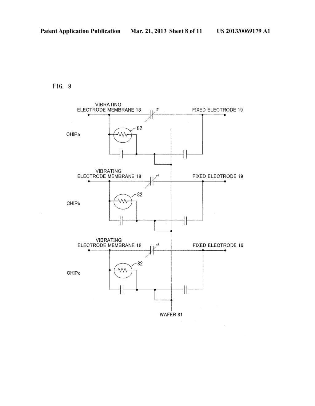 ACOUSTIC SENSOR, ACOUSTIC TRANSDUCER, MICROPHONE USING THE ACOUSTIC     TRANSDUCER, AND METHOD FOR MANUFACTURING THE ACOUSTIC TRANSDUCER - diagram, schematic, and image 09