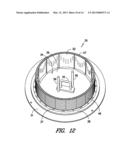 METHOD AND APPARATUS FOR INSERTING A SPACER BETWEEN ANNULAR REINFORCEMENT     BANDS diagram and image