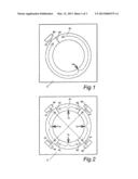 Method for producing annular moldings subjected to tensile or pressure     loading from plastic diagram and image