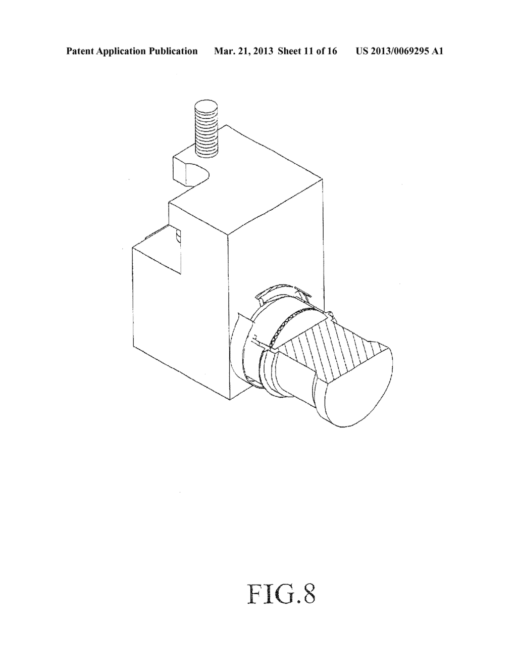 ADJUSTING DEVICE OF WAFER MACHINE - diagram, schematic, and image 12