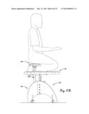 ERGONOMIC CHAIR diagram and image