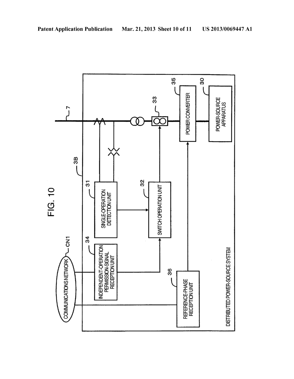 POWER MONITOR AND CONTROL APPARATUS AND CONTROL APPARATUS OF DISTRIBUTED     POWERING SYSTEM - diagram, schematic, and image 11