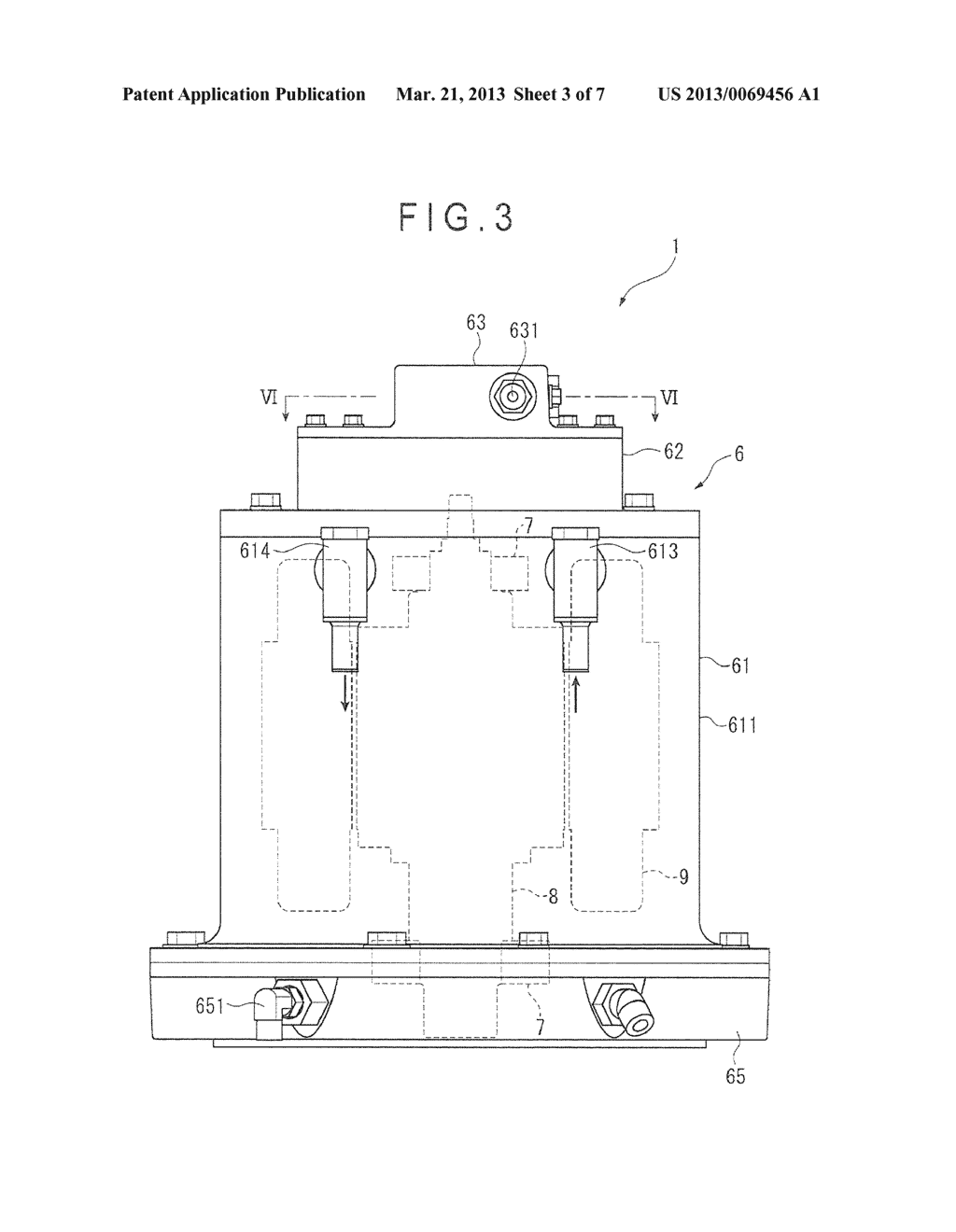 Electric Motor for Construction Machinery, and Cooling Circuit for     Electric Motor - diagram, schematic, and image 04