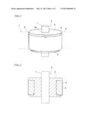 ROTOR OF MOTOR, METHOD OF PRODUCING THE ROTOR, INNER ROTOR-TYPE BRUSHLESS     MOTOR AND METHOD OF PRODUCING THE MOTOR diagram and image