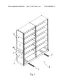 MOTORIZATION KIT FOR A STORAGE SYSTEM WITH MOBILE CABINETS diagram and image