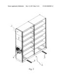 MOTORIZATION KIT FOR A STORAGE SYSTEM WITH MOBILE CABINETS diagram and image