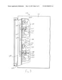 ACTUATED DOOR OPENING MECHANISM FOR MICROWAVE AND SPEEDCOOKING PRODUCTS diagram and image