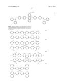 ORGANIC ELECTROLUMINESCENCE DEVICE AND ORGANIC LIGHT EMITTING MEDIUM diagram and image