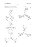 ORGANIC ELECTROLUMINESCENCE DEVICE AND ORGANIC LIGHT EMITTING MEDIUM diagram and image