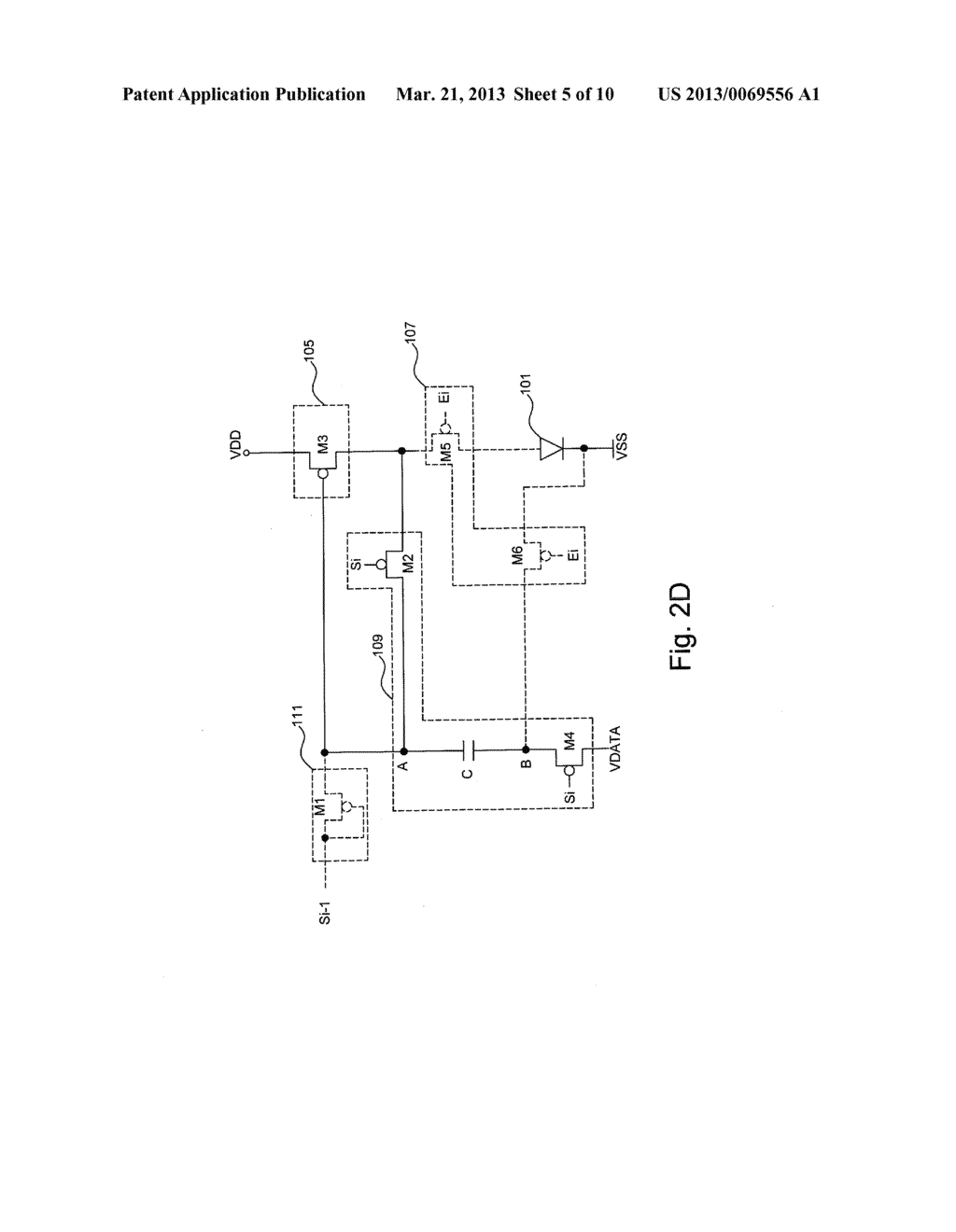 LIGHT-EMITTING ELEMENY DRIVER CIRCUIT - diagram, schematic, and image 06