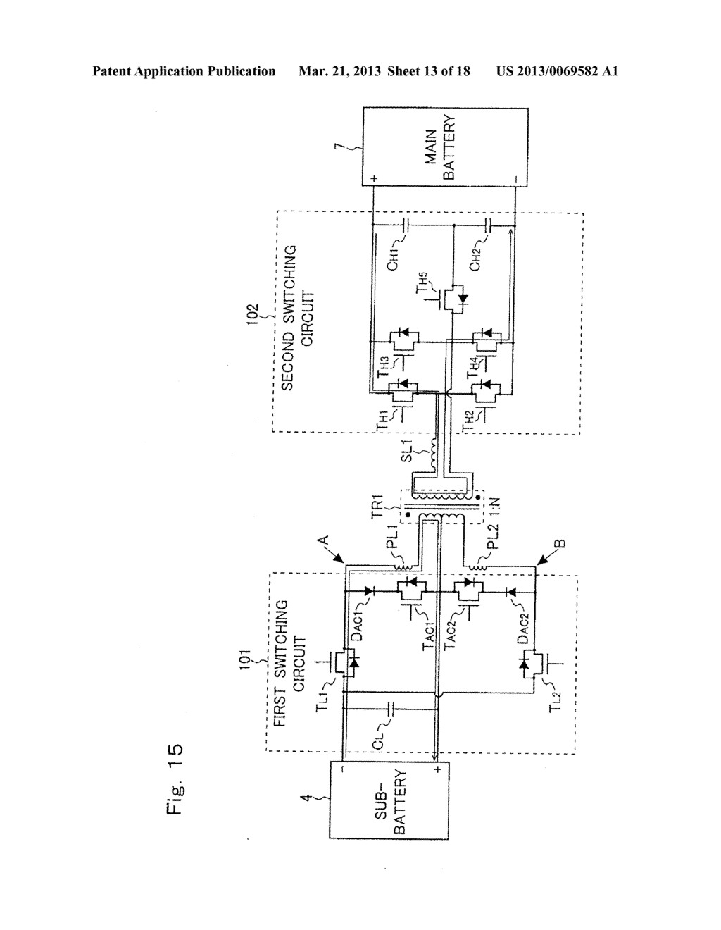 PUSH-PULL CIRCUIT, DC/DC CONVERTER, SOLAR CHARGING SYSTEM, AND MOVABLE     BODY - diagram, schematic, and image 14