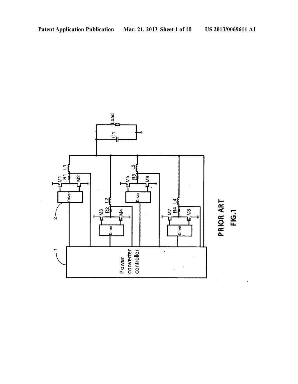 Multi-phase synthetic ripple power converter - diagram, schematic, and image 02