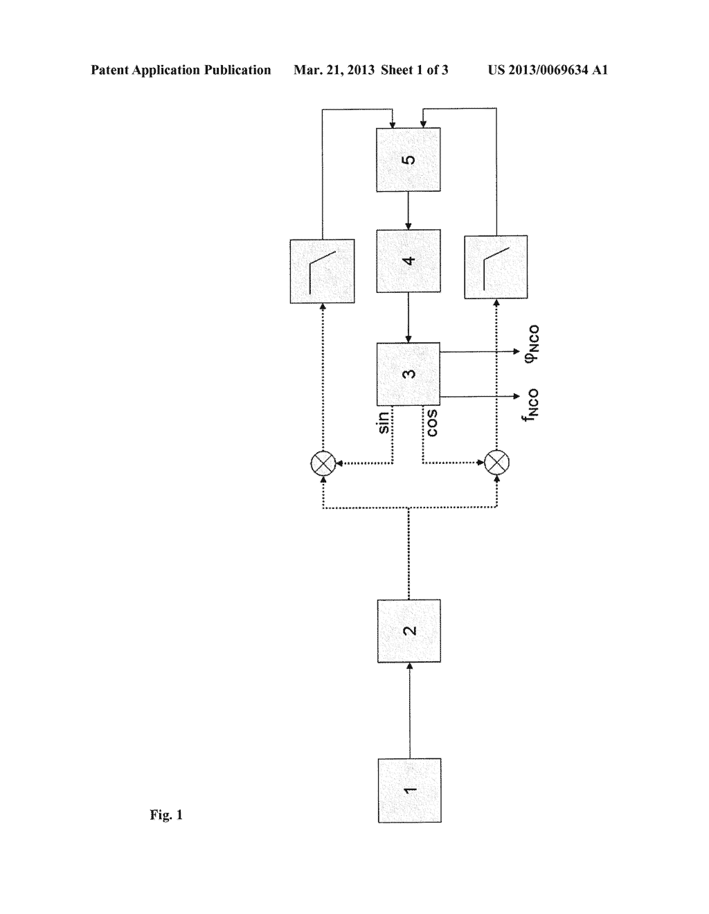 SPEED SENSOR COMPRISING A COSTAS LOOP - diagram, schematic, and image 02