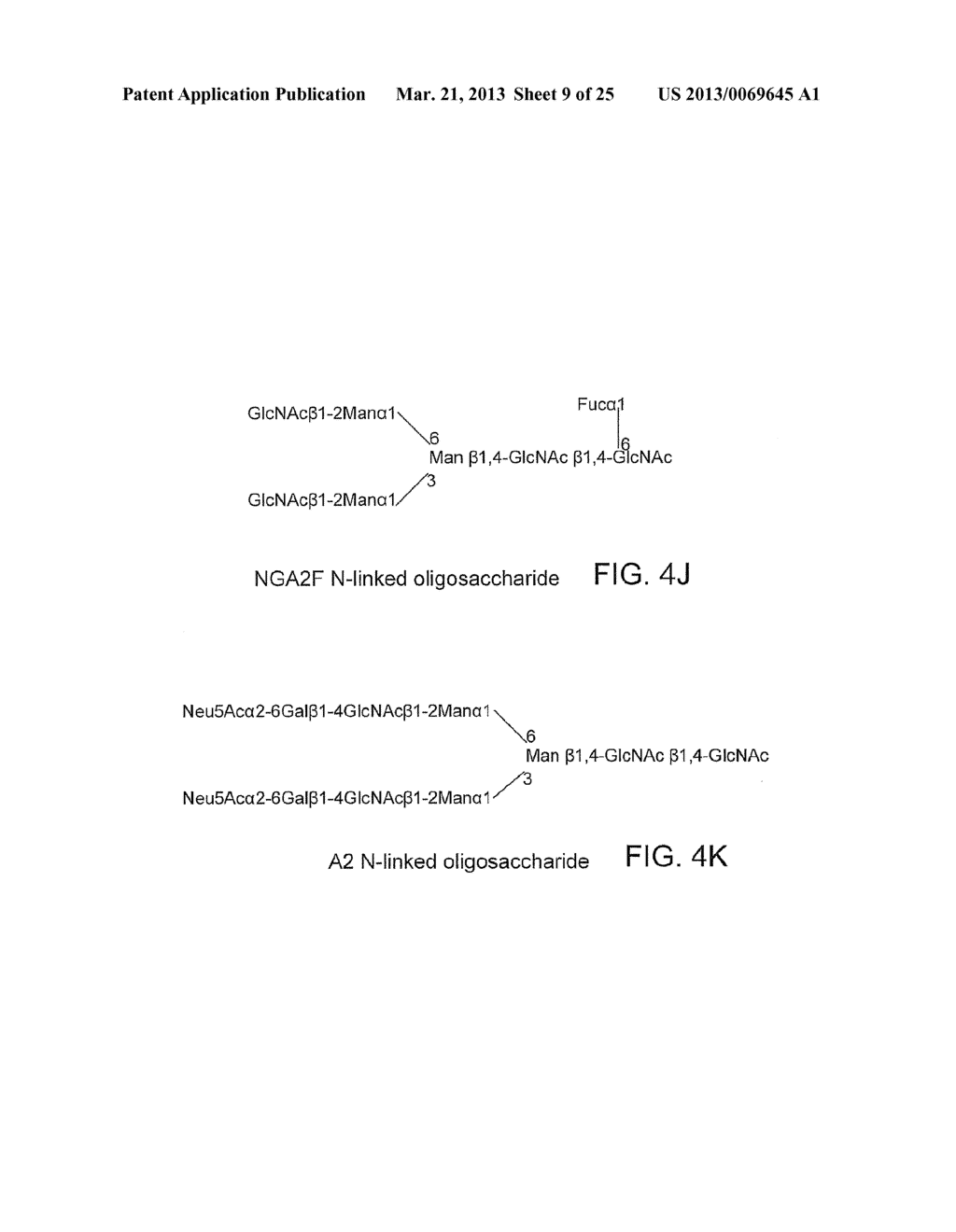 CHARACTERIZATION OF N-GLYCAN MIXTURES BY NUCLEAR MAGNETIC RESONANCE - diagram, schematic, and image 10