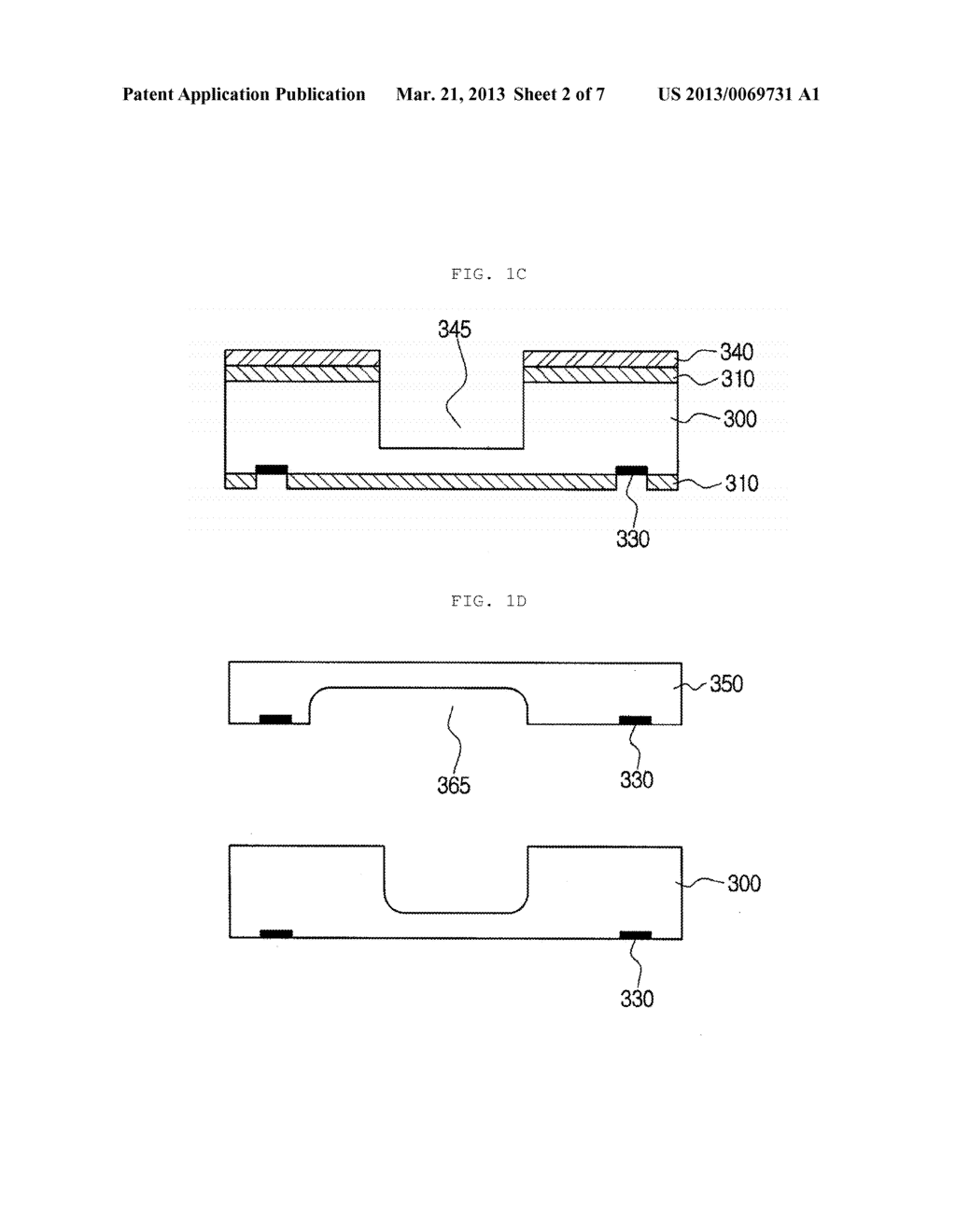 METHOD OF MULTI-STAGE SUBSTRATE ETCHING AND TERAHERTZ OSCILLATOR     MANUFACTURED USING THE SAME METHOD - diagram, schematic, and image 03