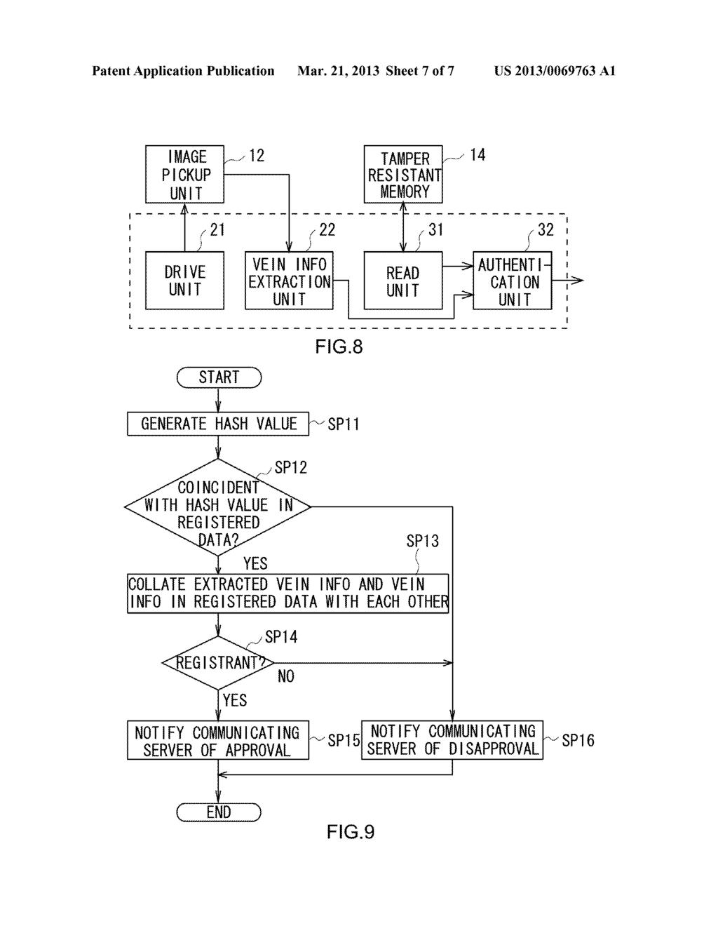 BIOLOGICAL INFORMATION STORING APPARATUS, BIOLOGICAL AUTHENTICATION     APPARATUS, DATA STRUCTURE FOR BIOLOGICAL AUTHENTICATION, AND BIOLOGICAL     AUTHENTICATION METHOD - diagram, schematic, and image 08