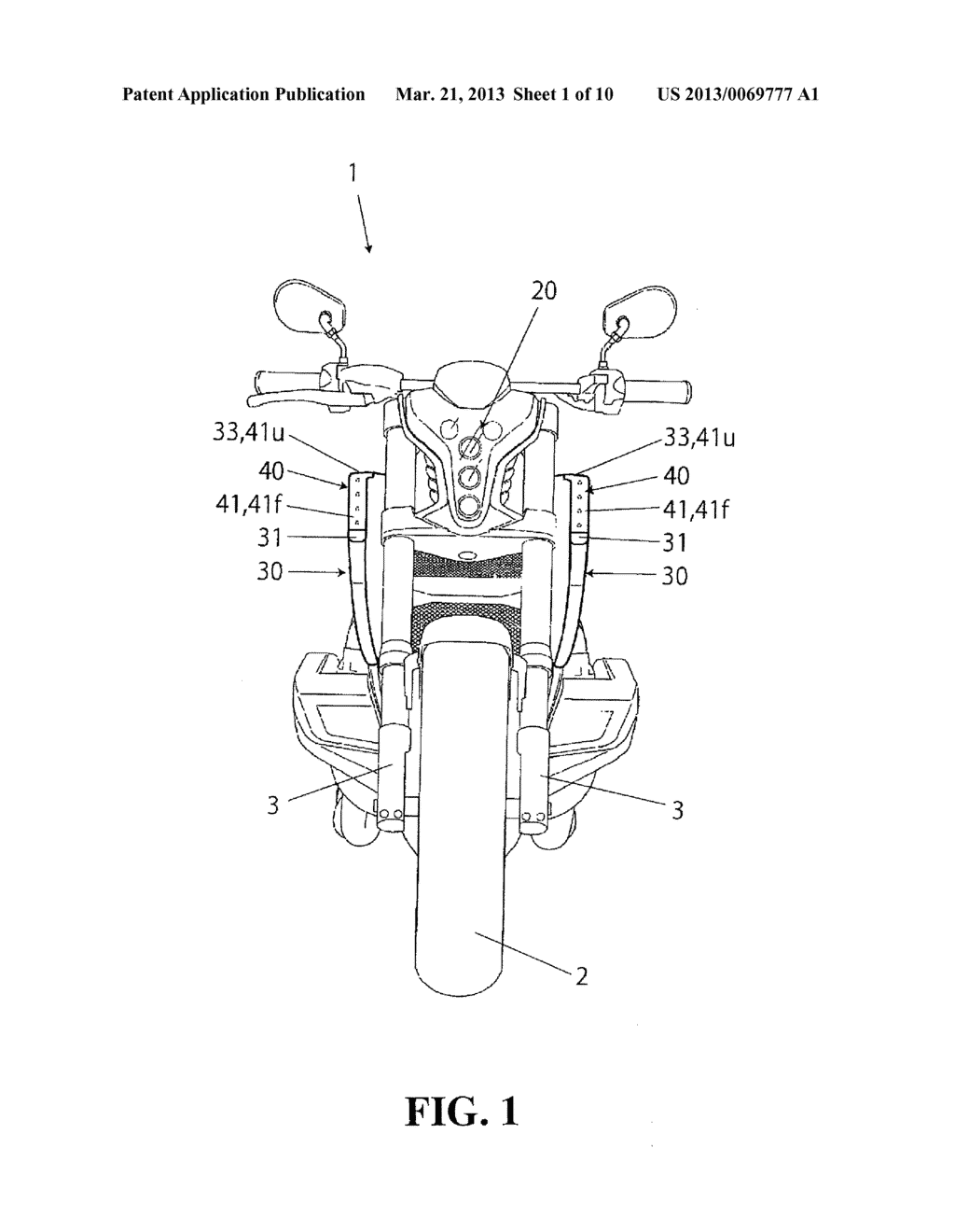 TURN SIGNAL STRUCTURE FOR SADDLE RIDE-TYPE VEHICLE - diagram, schematic, and image 02