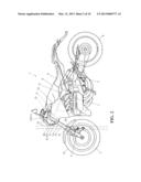 TURN SIGNAL STRUCTURE FOR SADDLE RIDE-TYPE VEHICLE diagram and image