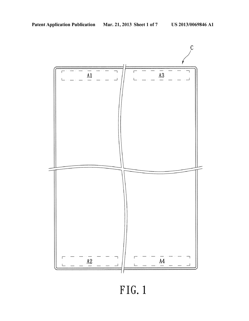 ANTENNA STRUCTURE FOR REDUCING THE SAR VALUE - diagram, schematic, and image 02