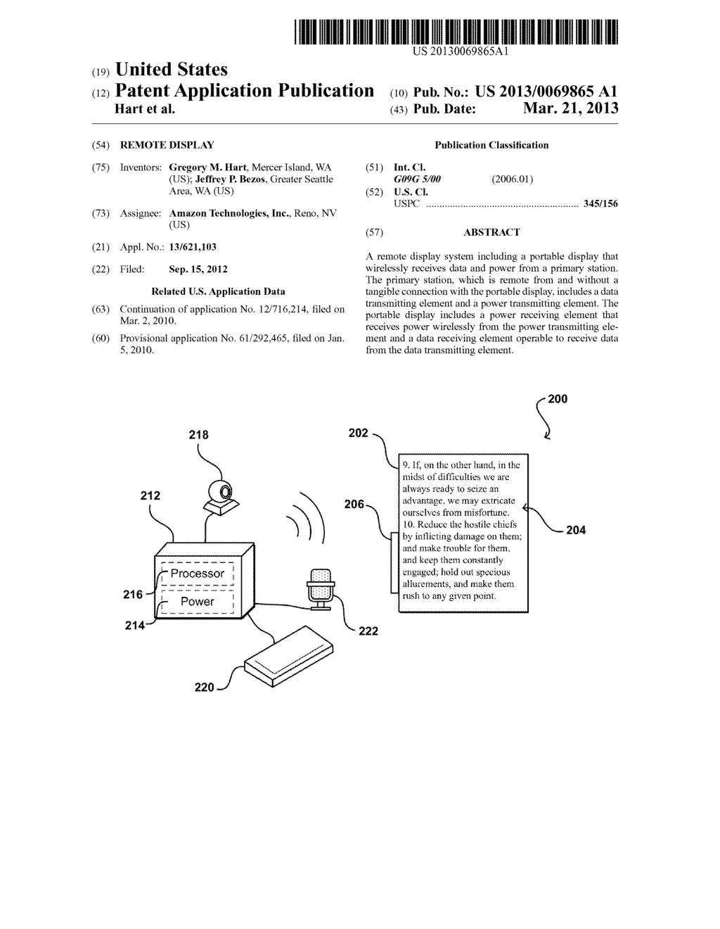 REMOTE DISPLAY - diagram, schematic, and image 01