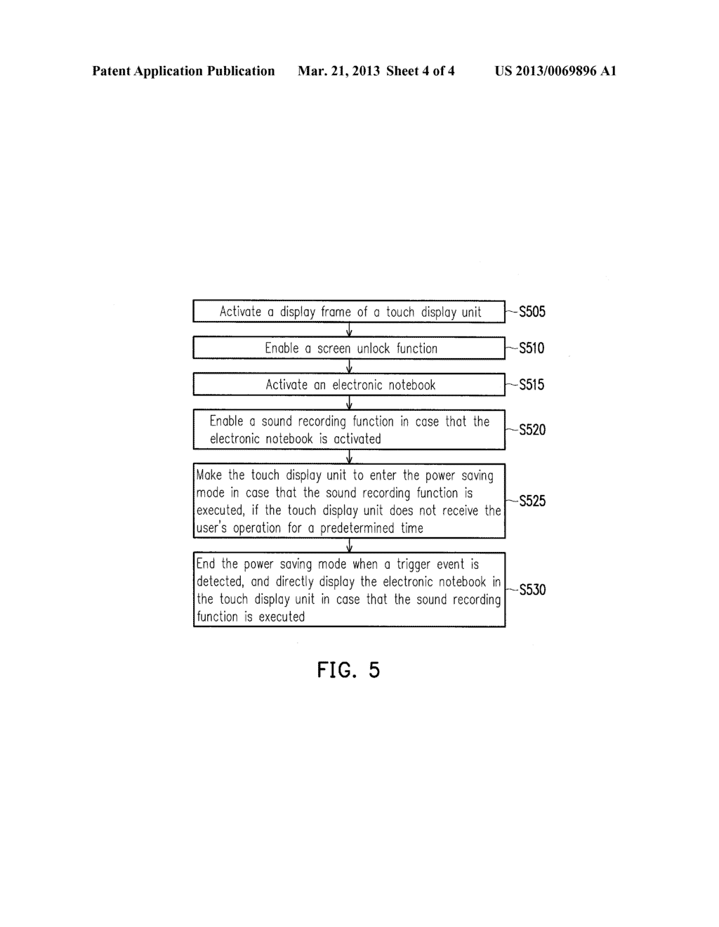 PORTABLE ELECTRONIC APPARATUS AND OPERATION METHOD THEREOF AND COMPUTER     READABLE MEDIA - diagram, schematic, and image 05