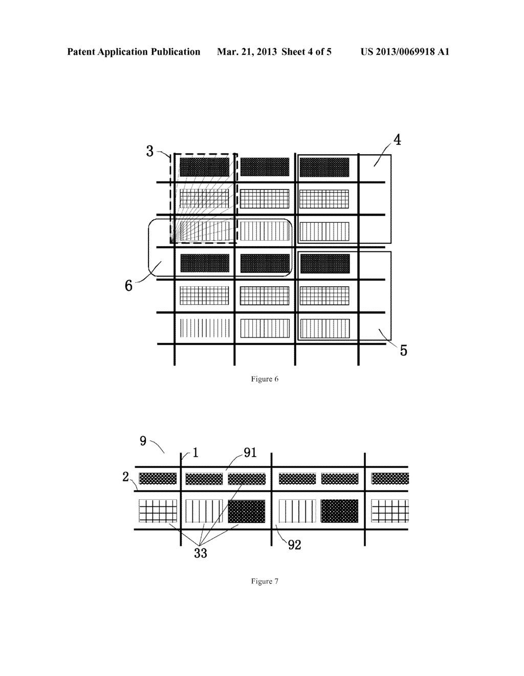 Display Pixel Structure, Liquid Crystal Panel, Liquid Crystal Display     Device and Driving Method - diagram, schematic, and image 05
