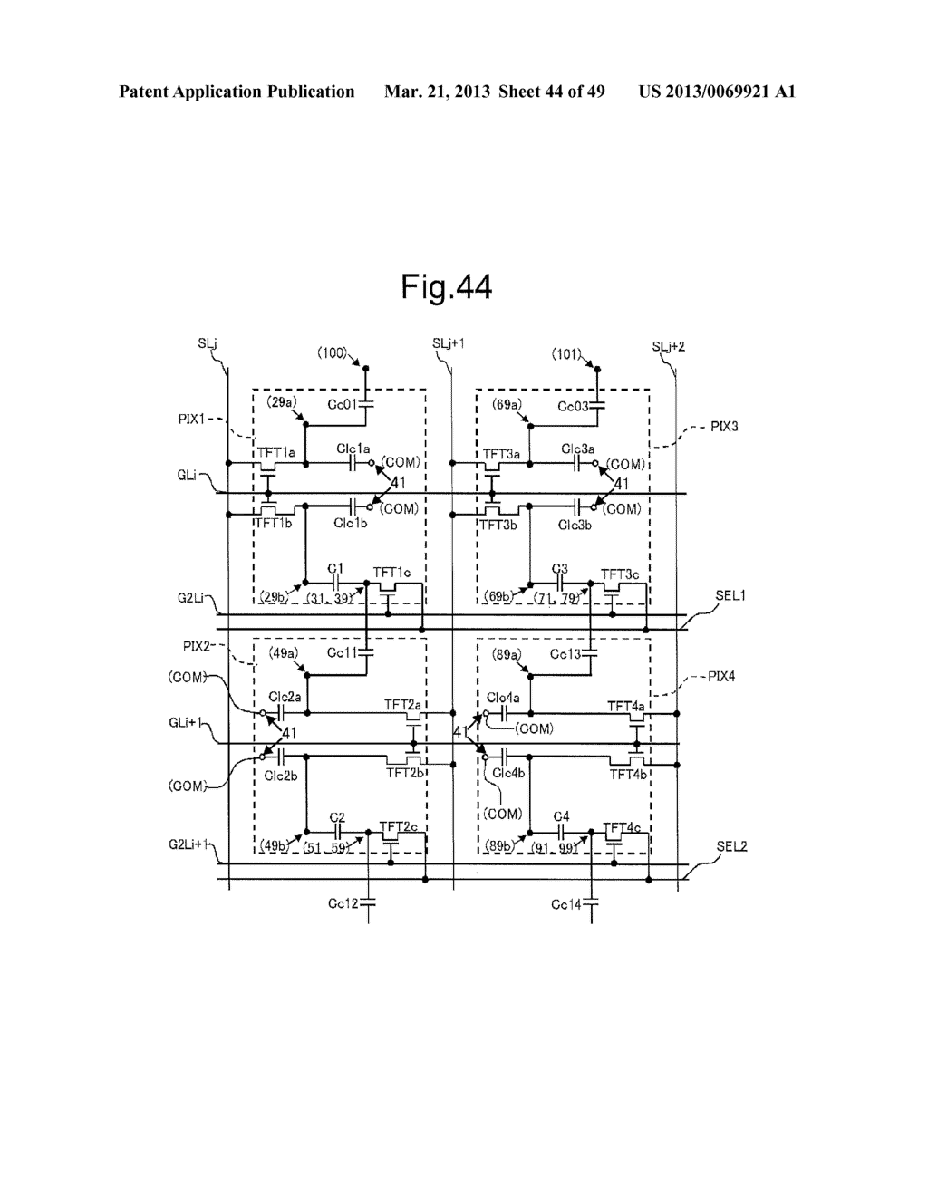 LIQUID CRYSTAL DISPLAY DEVICE - diagram, schematic, and image 45