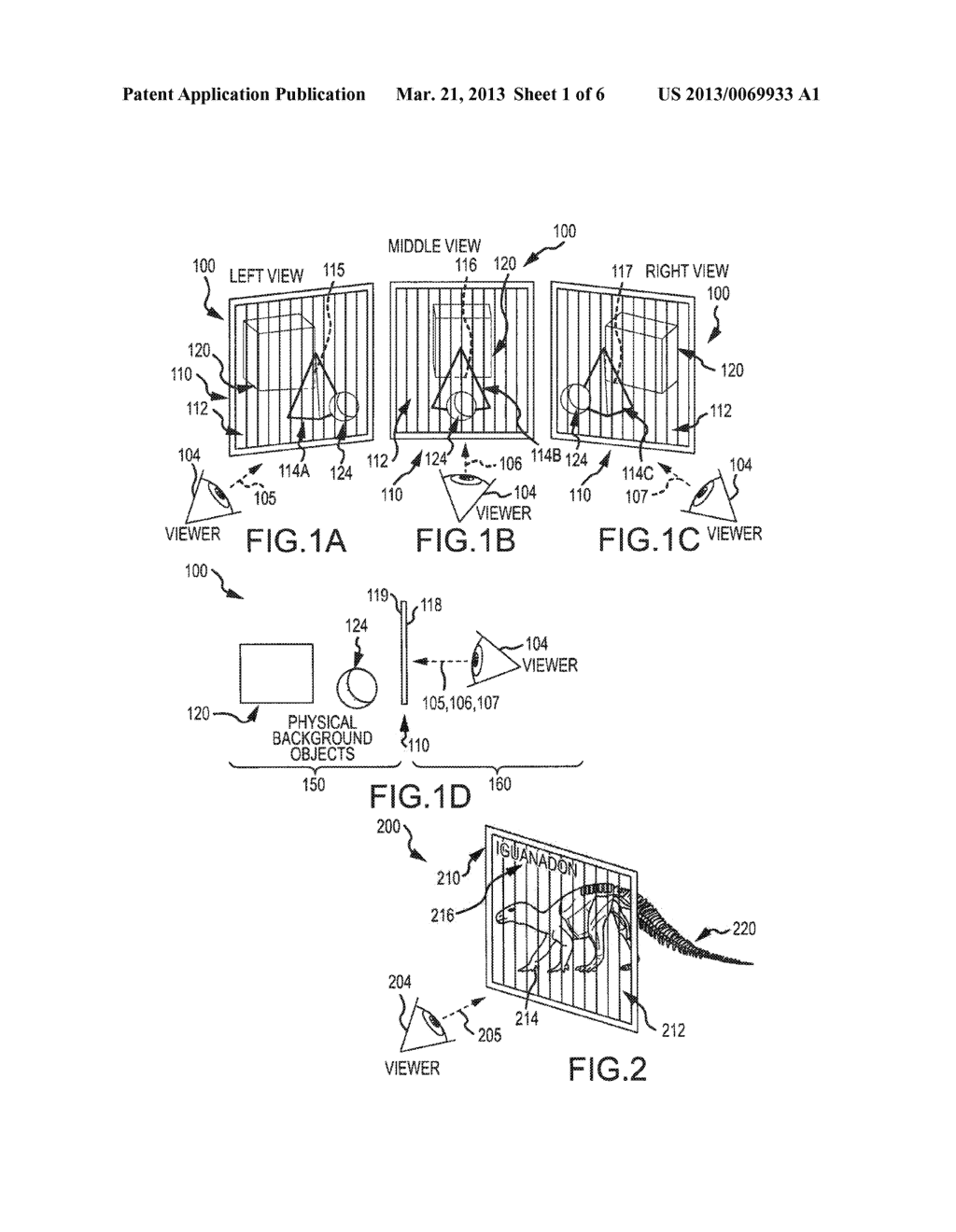 TRANSPARENT MULTI-VIEW MASK FOR 3D DISPLAY SYSTEMS - diagram, schematic, and image 02