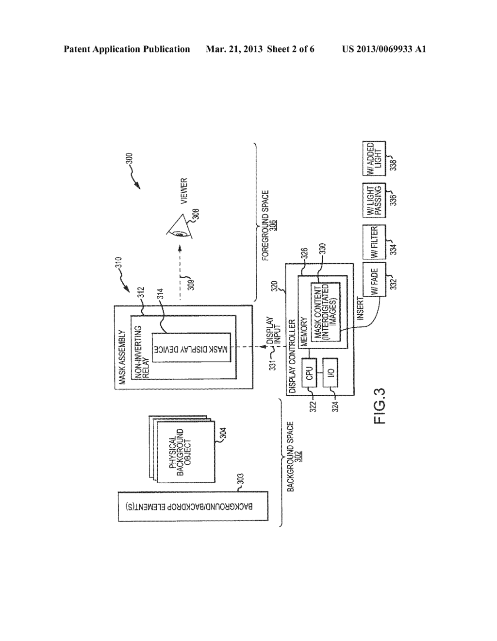 TRANSPARENT MULTI-VIEW MASK FOR 3D DISPLAY SYSTEMS - diagram, schematic, and image 03