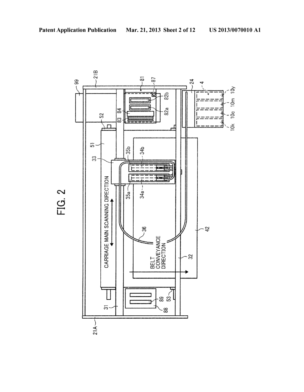 IMAGE FORMING APPARATUS WITH INK-JET PRINTING SYSTEM - diagram, schematic, and image 03