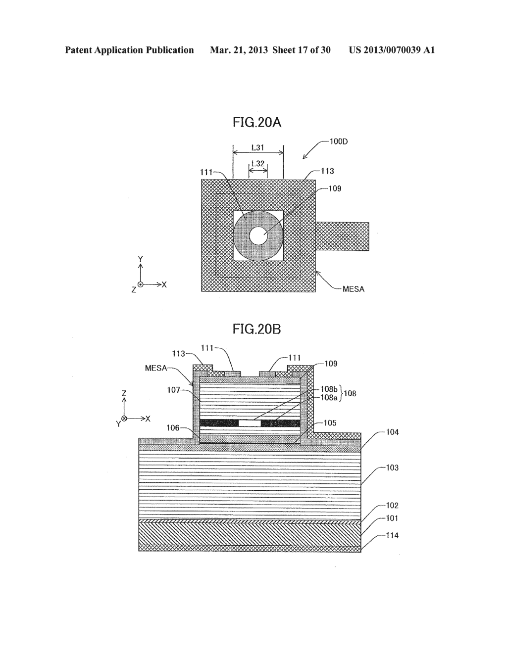 SURFACE-EMITTING LASER DEVICE, SURFACE-EMITTING LASER ARRAY, OPTICAL     SCANNER, IMAGE FORMING APPARATUS, AND METHOD FOR MANUFACTURING     SURFACE-EMITTING LASER DEVICE - diagram, schematic, and image 18
