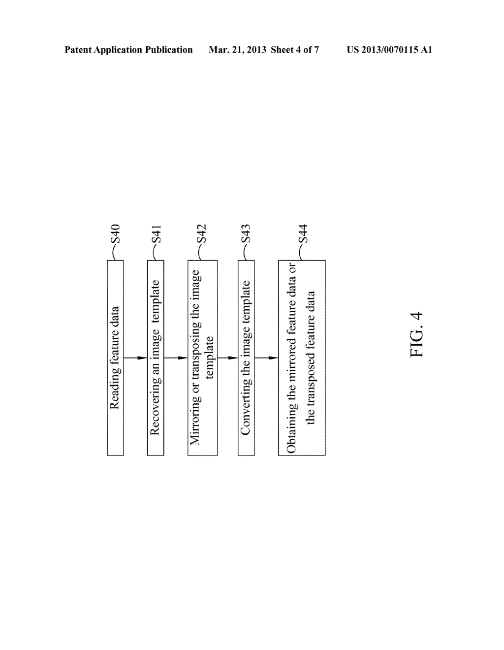 Feature Data Compression Device, Multi-Directional Face Detection System     and Detection Method Thereof - diagram, schematic, and image 05