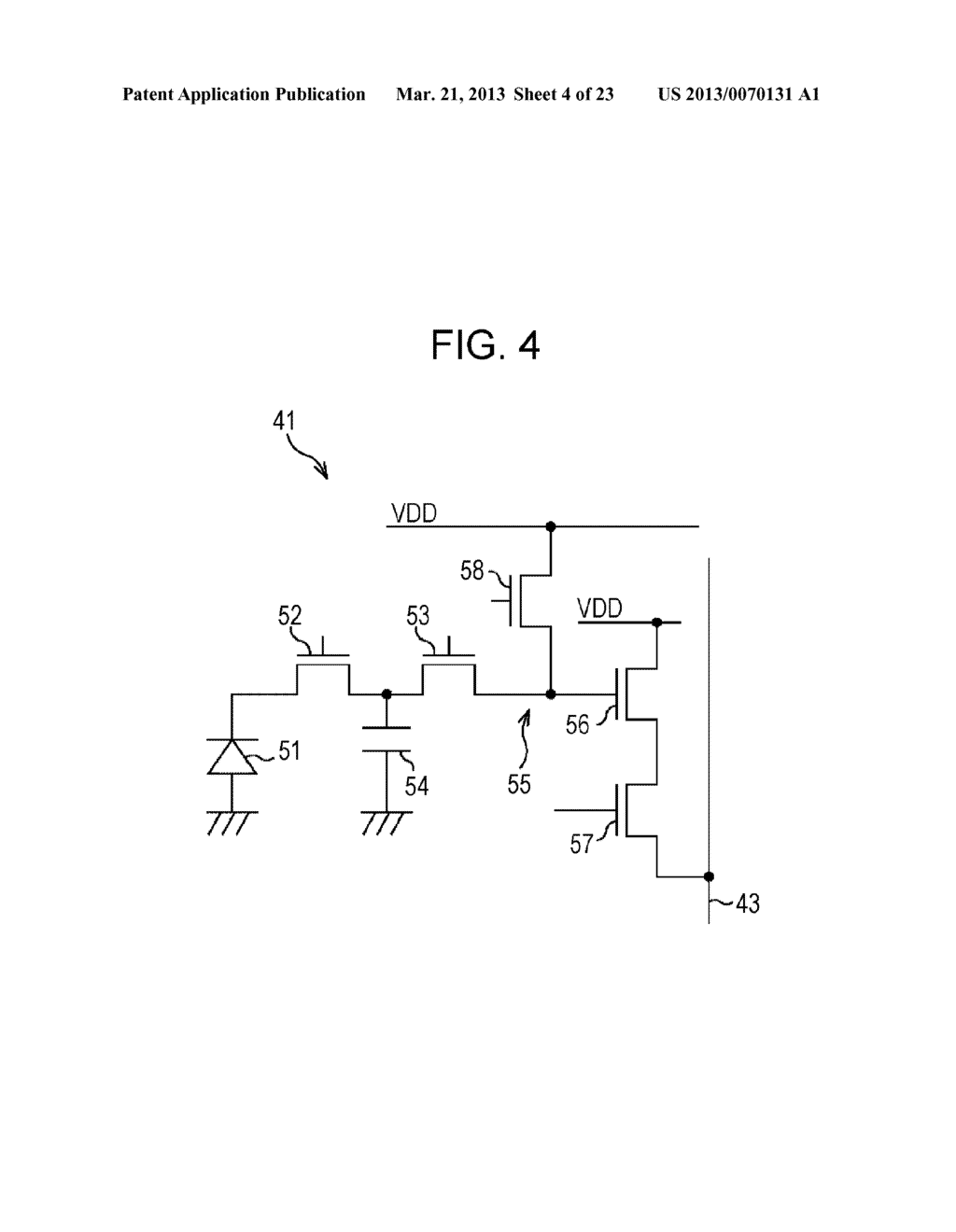 SOLID-STATE IMAGE SENSOR, METHOD FOR PRODUCING SOLID-STATE IMAGE SENSOR,     AND ELECTRONIC APPARATUS - diagram, schematic, and image 05