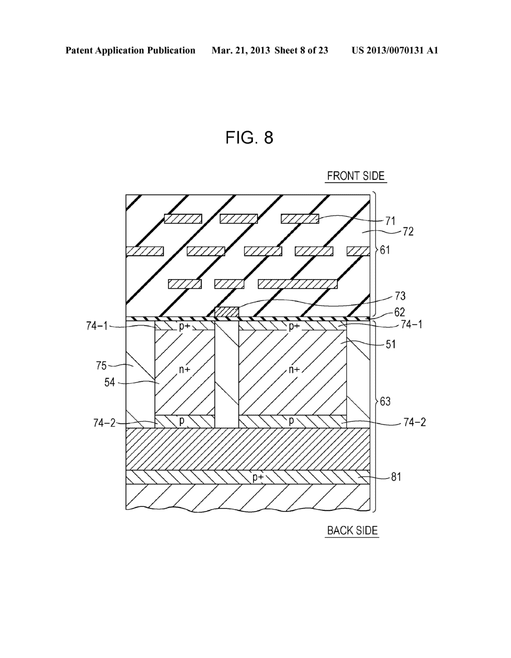 SOLID-STATE IMAGE SENSOR, METHOD FOR PRODUCING SOLID-STATE IMAGE SENSOR,     AND ELECTRONIC APPARATUS - diagram, schematic, and image 09