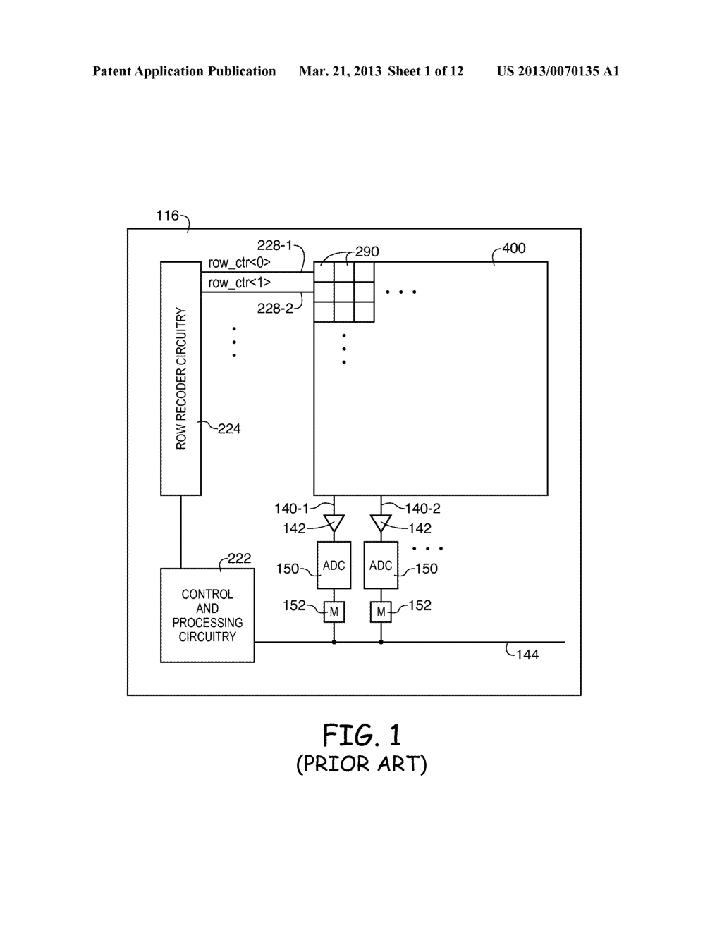 COLUMN PARALLEL READOUT IMAGE SENSORS WITH SHARED COLUMN ANALOG-TO-DIGITAL     CONVERTER CIRCUITRY - diagram, schematic, and image 02