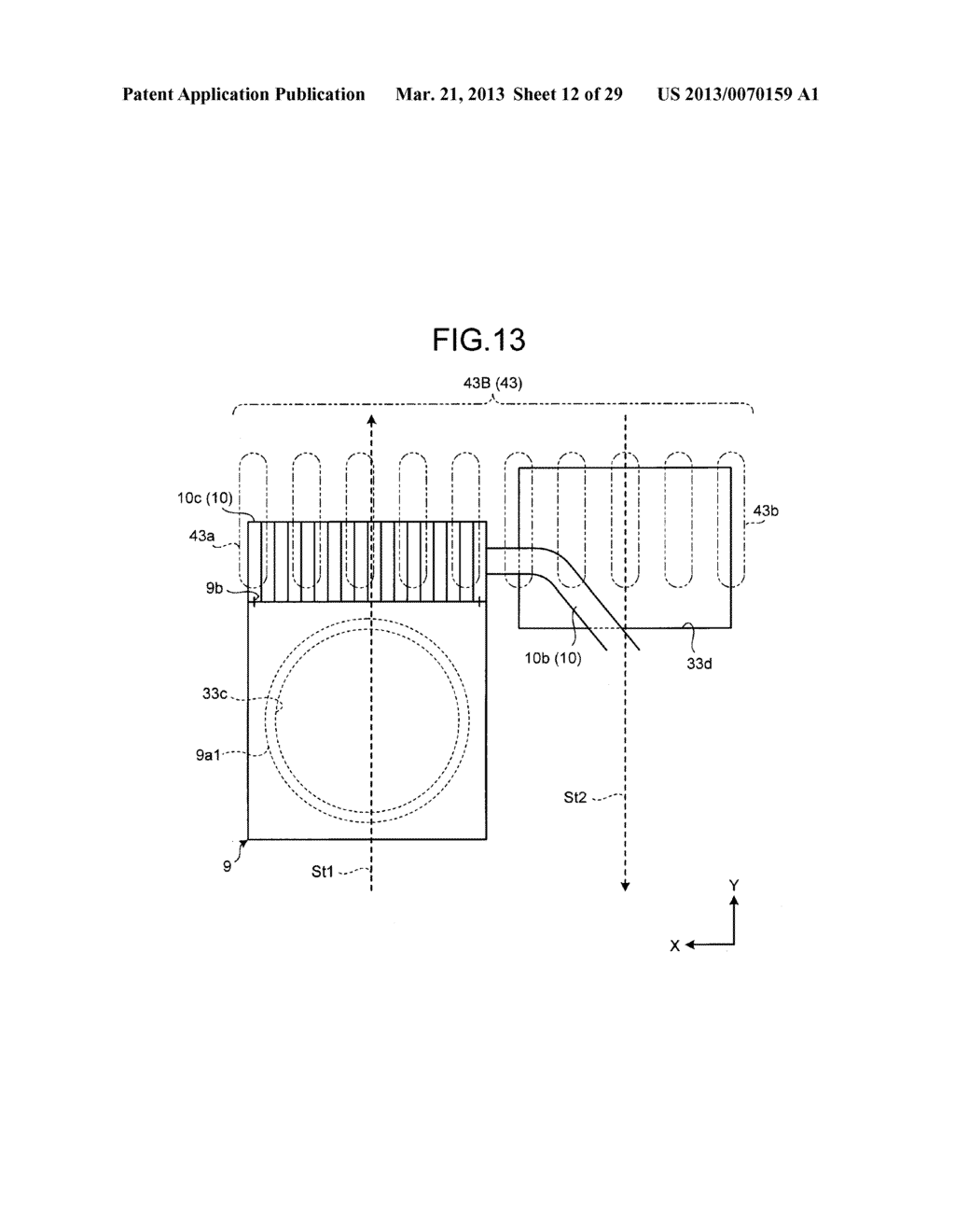 TELEVISION RECEIVER AND ELECTRONIC APPARATUS - diagram, schematic, and image 13