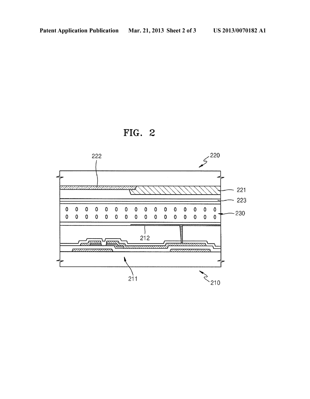 LIQUID CRYSTAL DISPLAY DEVICE AND METHOD OF MANUFACTURING THE SAME - diagram, schematic, and image 03