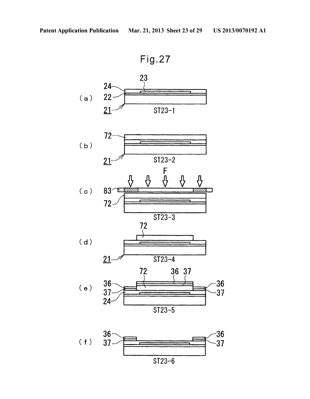 LIQUID CRYSTAL DEVICE AND METHOD OF MANUFACTURING LIQUID CRYSTAL DEVICE - diagram, schematic, and image 24