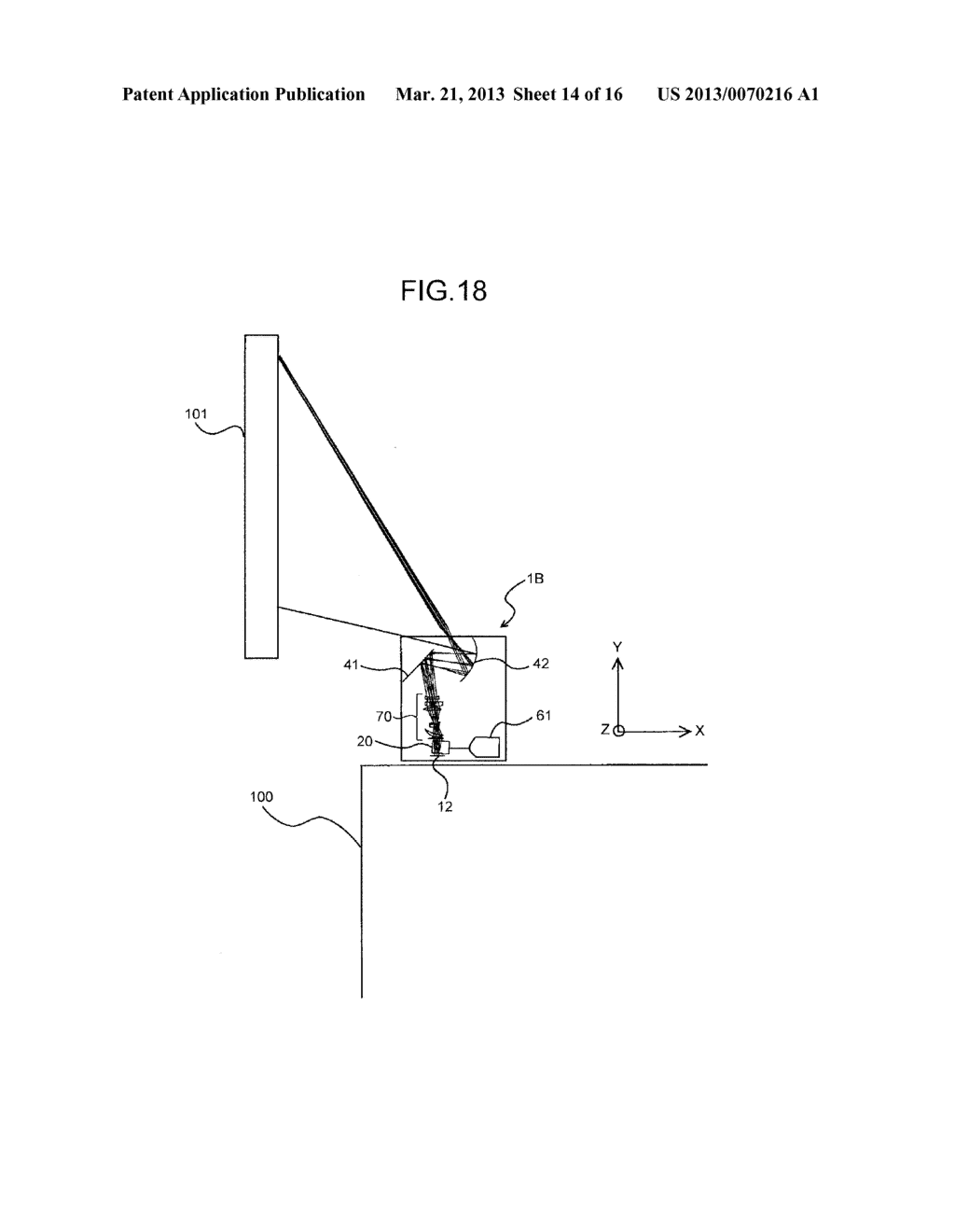 IMAGE PROJECTION APPARATUS - diagram, schematic, and image 15