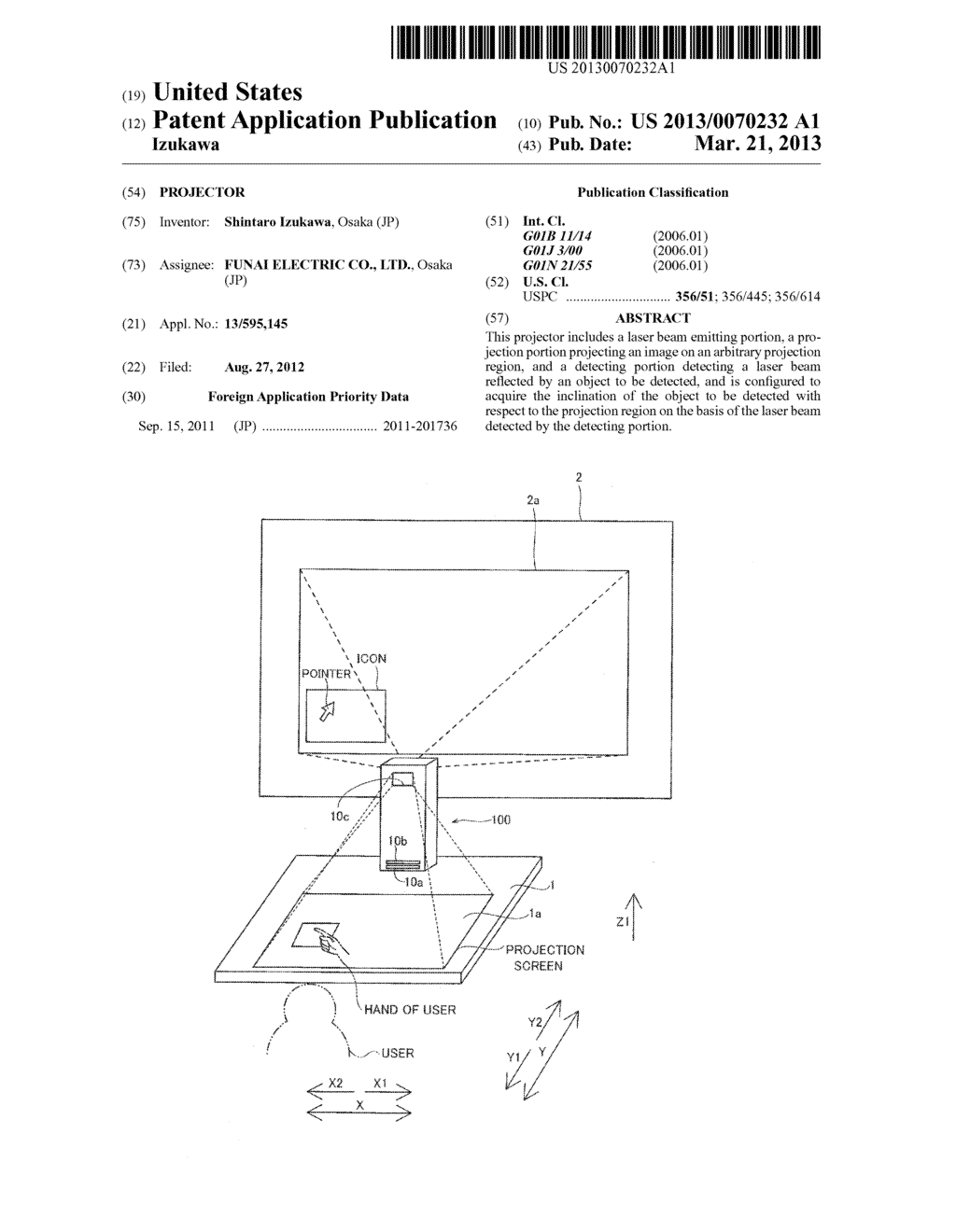 PROJECTOR - diagram, schematic, and image 01