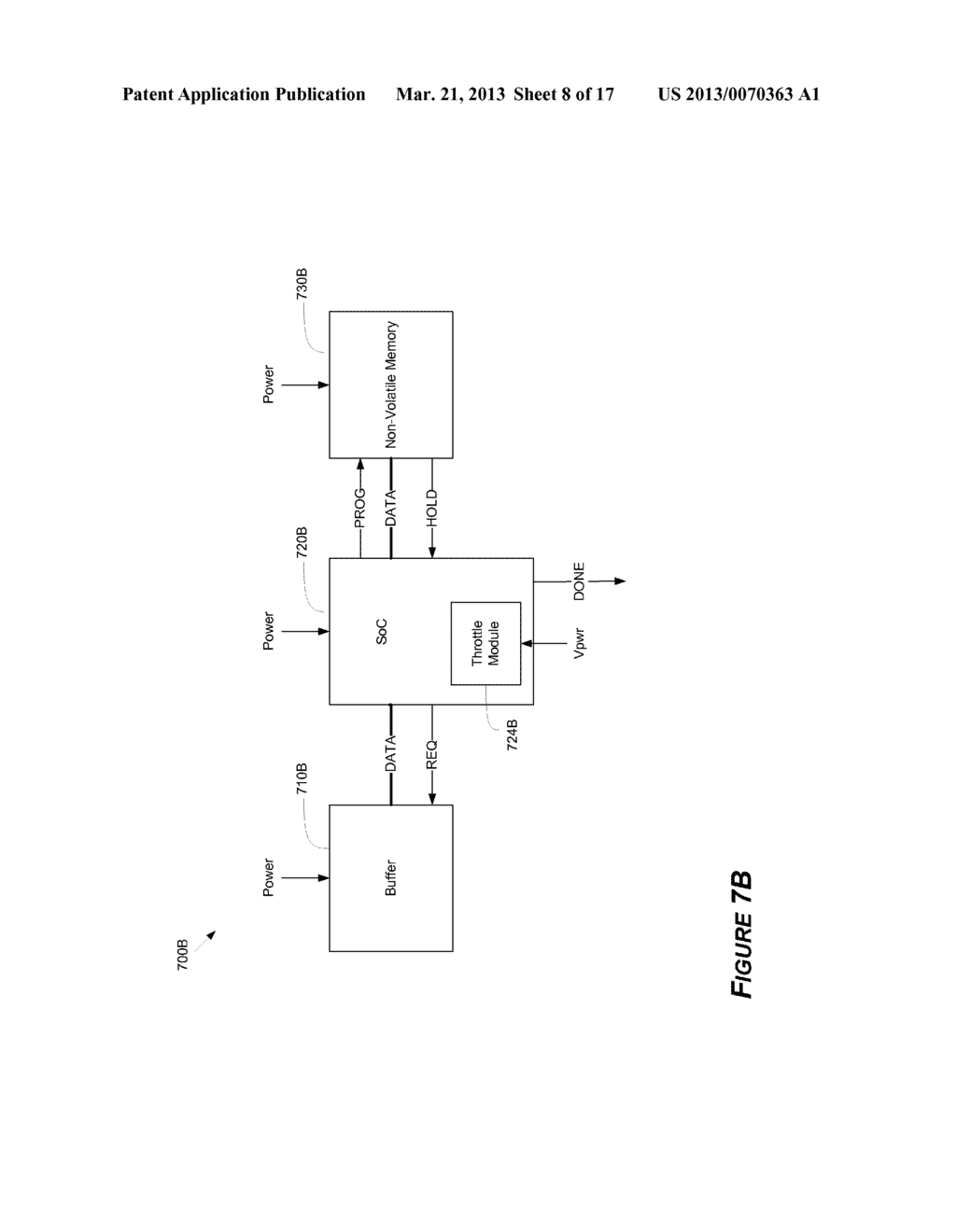 SYSTEMS AND METHODS FOR DATA THROTTLING DURING DISK DRIVE POWER DOWN - diagram, schematic, and image 09