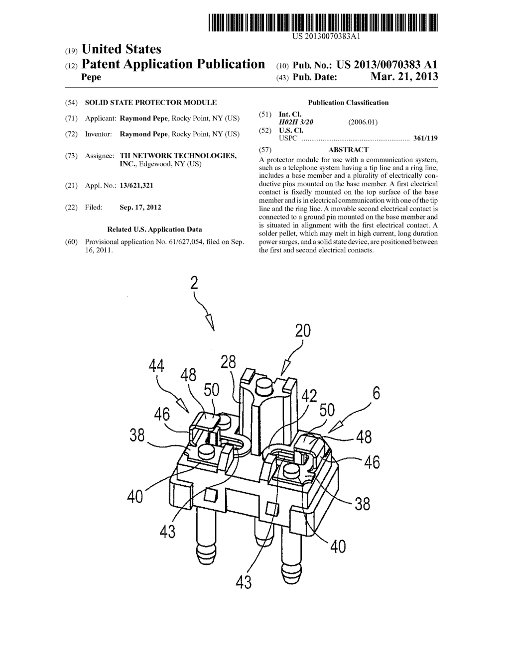 SOLID STATE PROTECTOR MODULE - diagram, schematic, and image 01