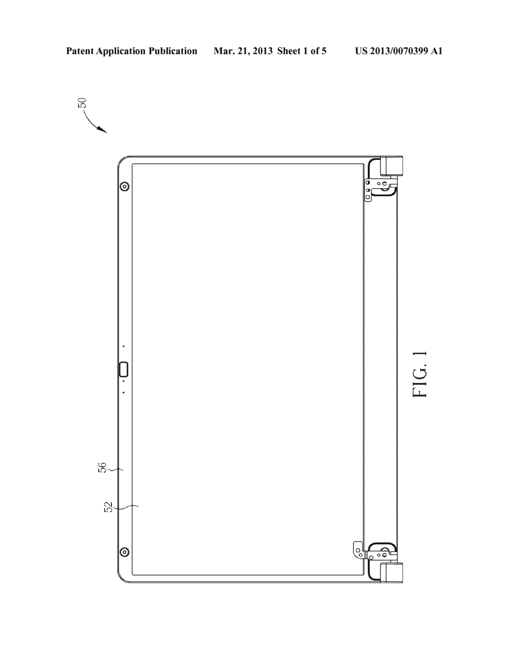 FIXING STRUCTURE FOR FIXING A DISPLAY PANEL AND DISPLAY DEVICE THEREWITH - diagram, schematic, and image 02