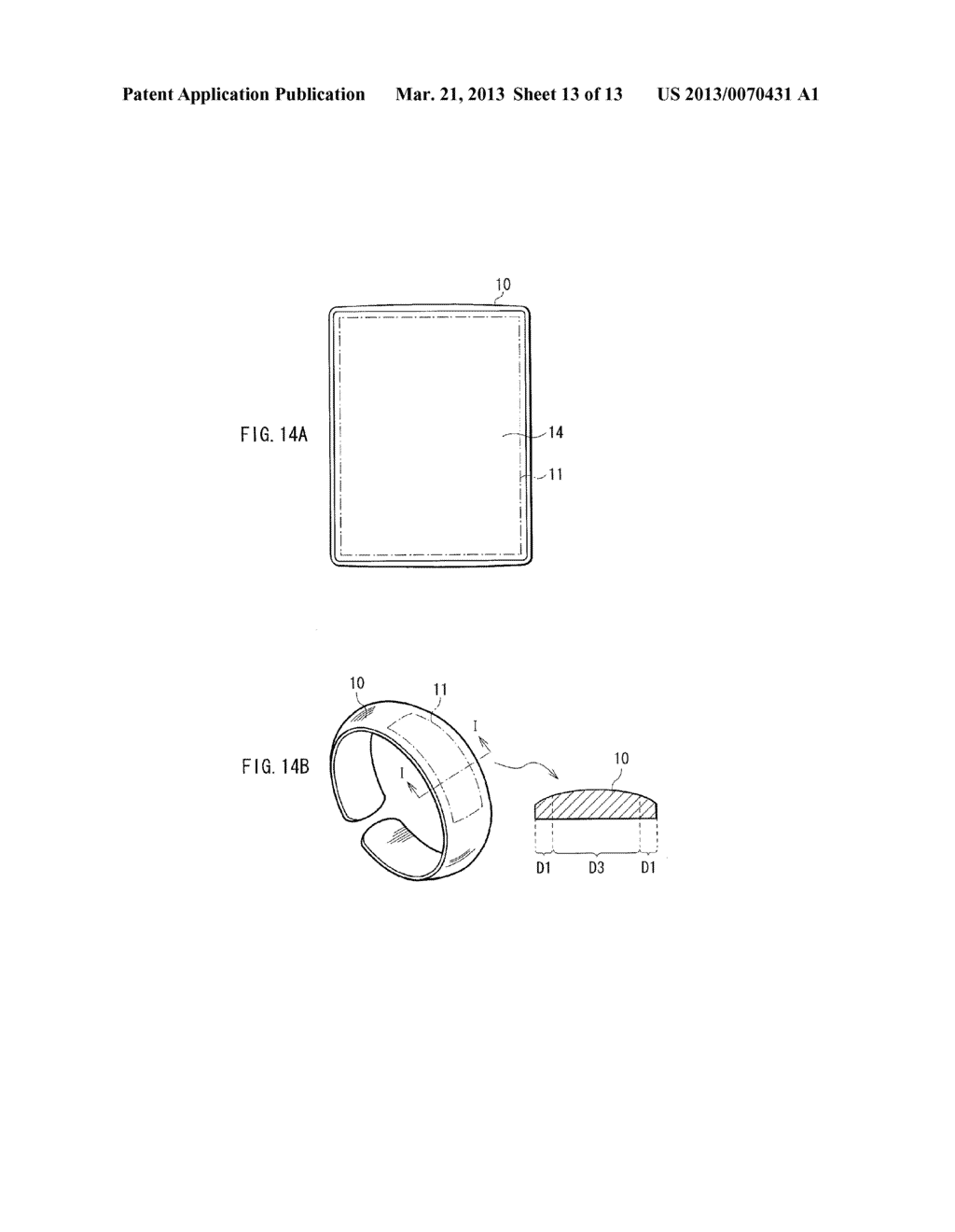 DISPLAY, ELECTRONIC UNIT, AND SUPPORTING SUBSTRATE - diagram, schematic, and image 14