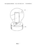 OLED Light Panel in Combination with a Gobo diagram and image