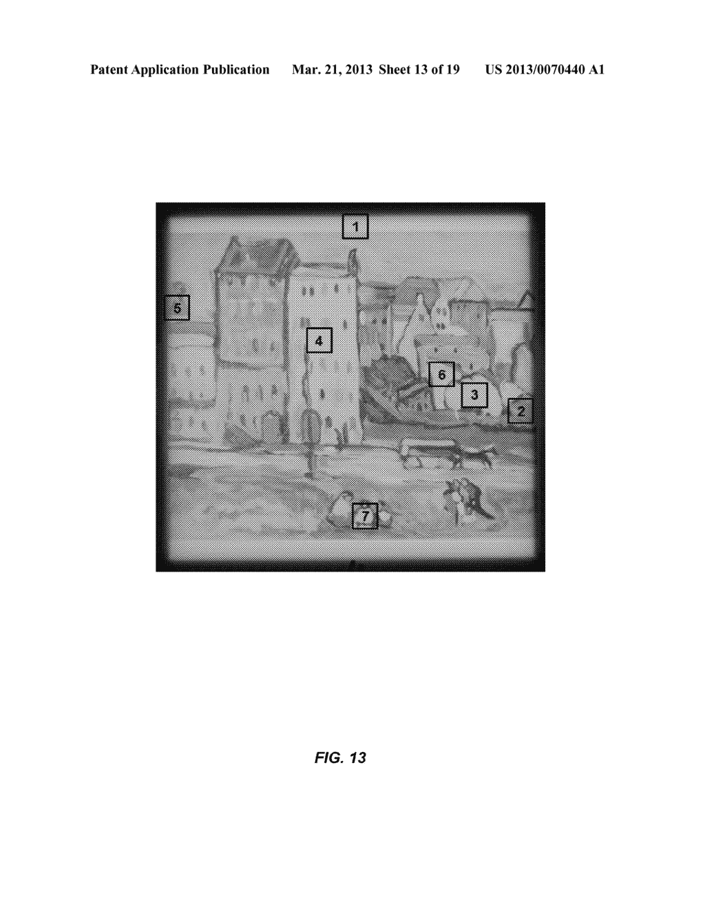 OLED Light Panel in Combination with a Gobo - diagram, schematic, and image 14