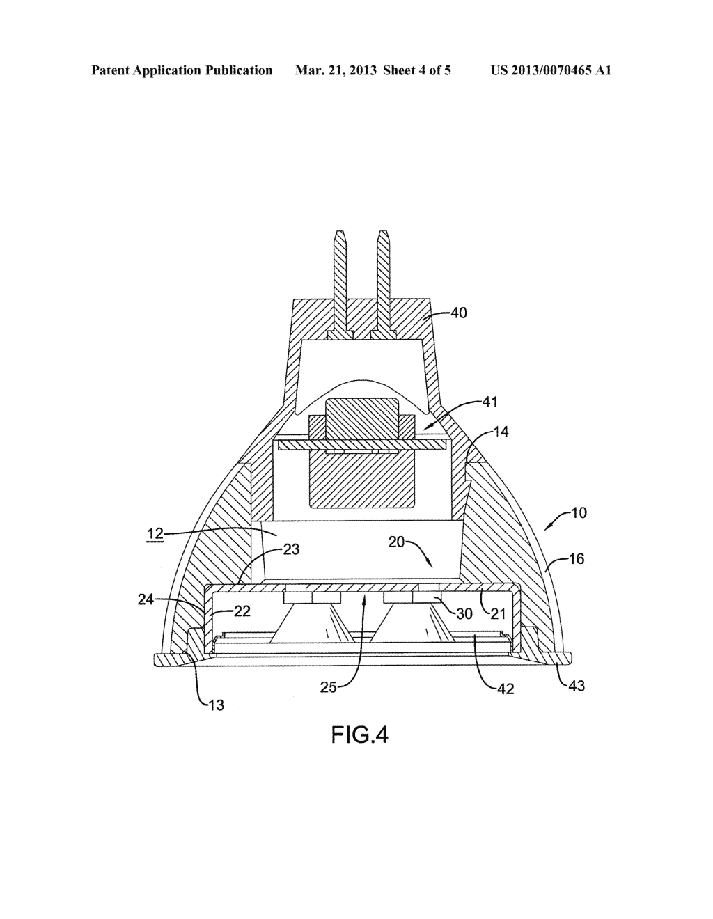 HEAT CONDUCTIVE DEVICE FOR A LIGHT-EMITTING DIODE - diagram, schematic, and image 05