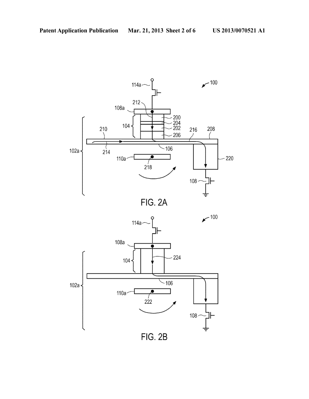 Magnetic Random Access Memory Devices Including Heating Straps - diagram, schematic, and image 03